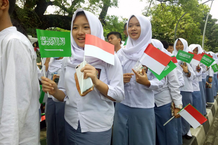 Pelajar Bogor Siap Sambut Raja Salman