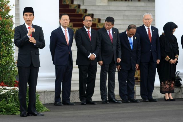 Raja Salman dan Presiden Jokowi Ngobrol Santai di Istana Bogor