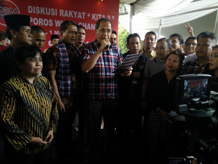 Poros Widya Chandra Deklarasikan Dukungan untuk Ahok-Djarot