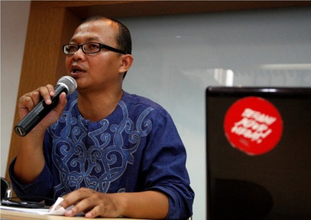 Koordinator Divisi Hukum dan Peradilan ICW Emerson Yuntho. (MI/Rommy Pujianto)