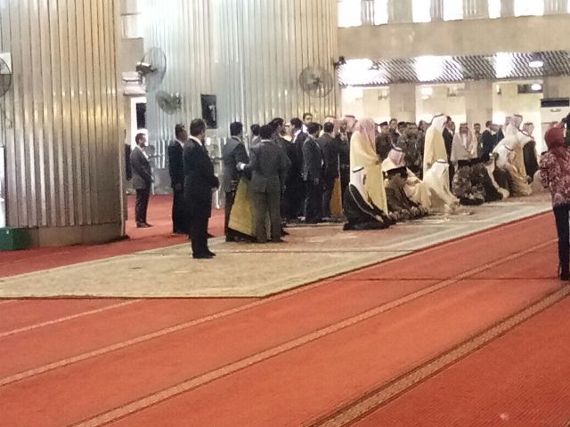 King Salman Visits Istiqlal Mosque
