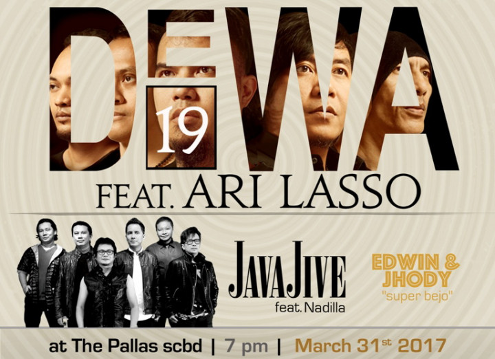 Dewa 19 dan Java Jive Ajak Penggemar Bernostalgia di Konser Reuni