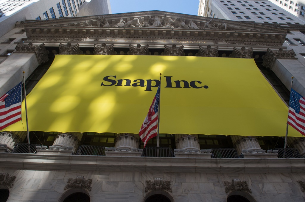 Snap Inc baru saja melakukan IPO. (AFP PHOTO / Bryan R. Smith)