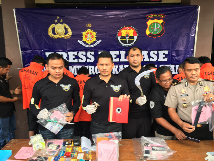 Penjinayah di Jaksel Dibekuk, Kasus Pemerasan dan Perampokan