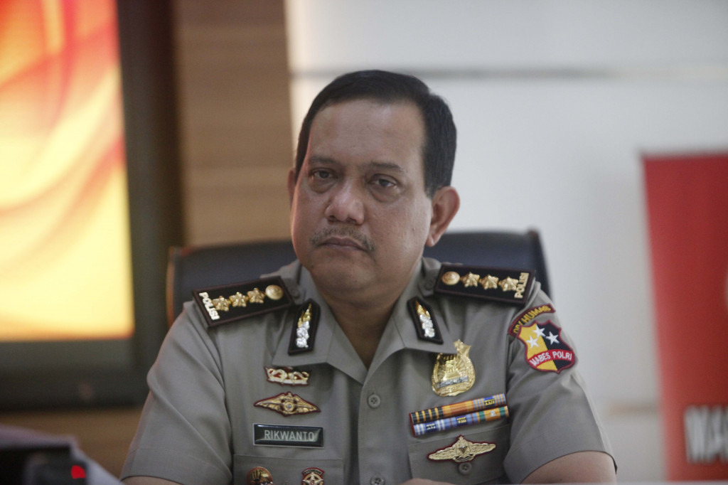 Kepala Bagian Penerangan Masyarakat Divisi Humas Polri Brigjen Rikwanto. Foto: MI/Rommy Pujianto