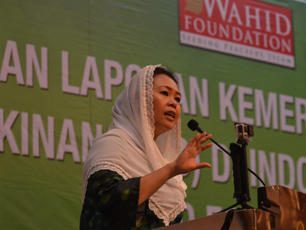 Wahid Foundation executive director Yenny Wahid (Photo: MI/M Irfan)