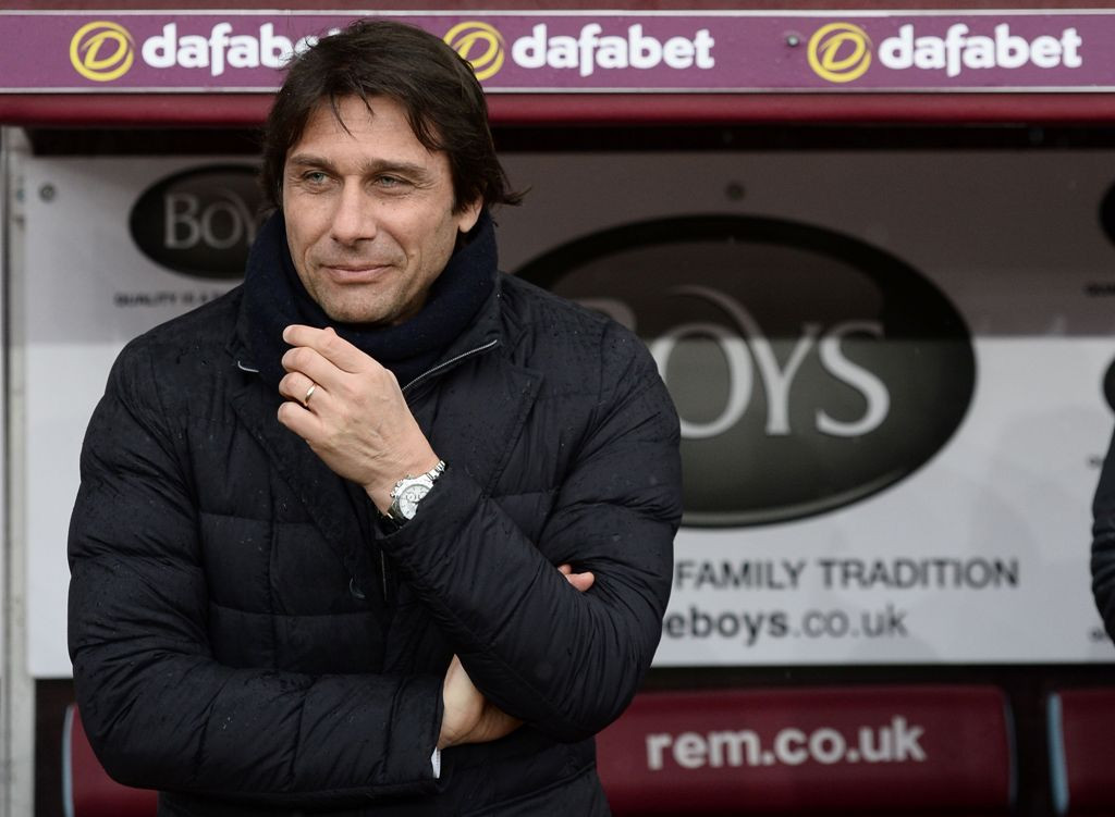 Antonio Conte. (AFP PHOTO / Oli SCARFF)