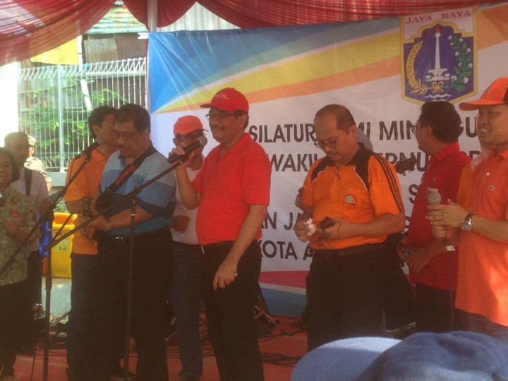 Senandung Gembira Ala Djarot dan Warga Jati Padang