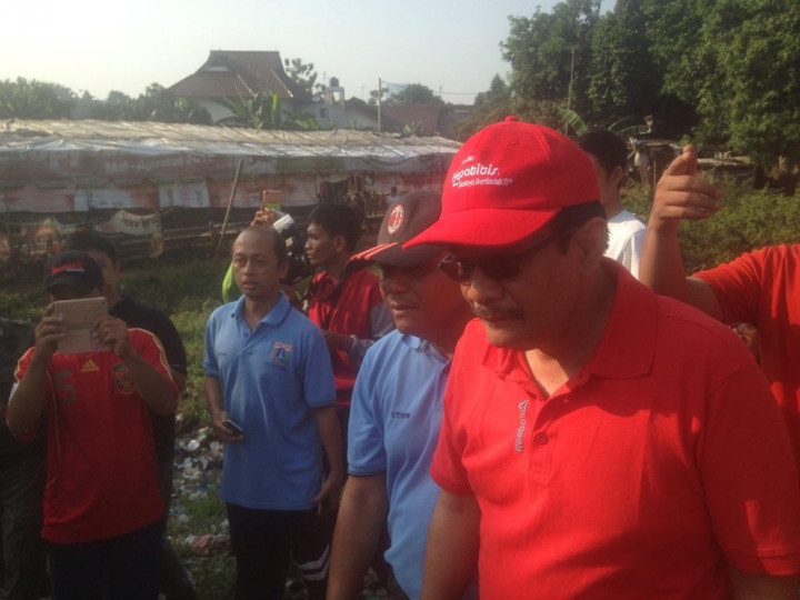 Djarot Janji akan Buat Embung dan RPTRA di Jati Padang