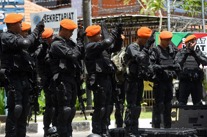 Dua Unit <i>Rubber Boat</i> Jaga Perairan Nusa Dua saat Raja Salman Pelesiran