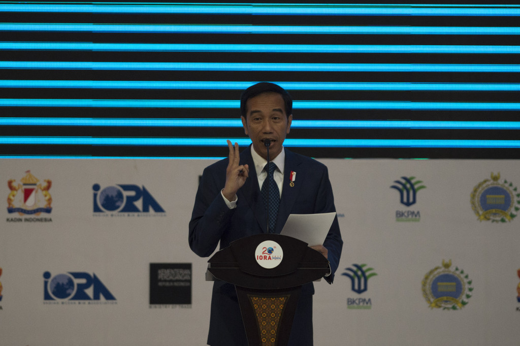 President Joko Widodo  (Photo:Antara/Rosa Panggabean)