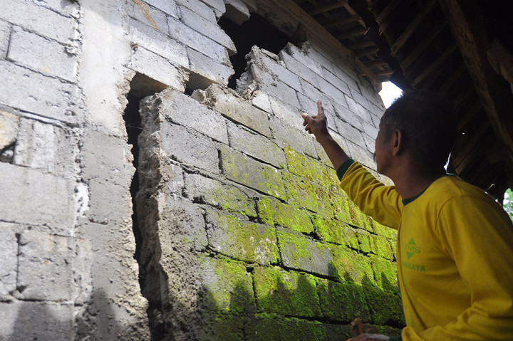 10 Rumah di Temanggung Rusak Akibat Tanah Bergerak
