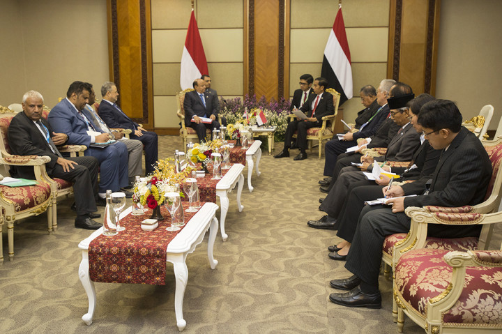 Jokowi Lakukan Pertemuan dengan Pemimpin Negara di KTT IORA