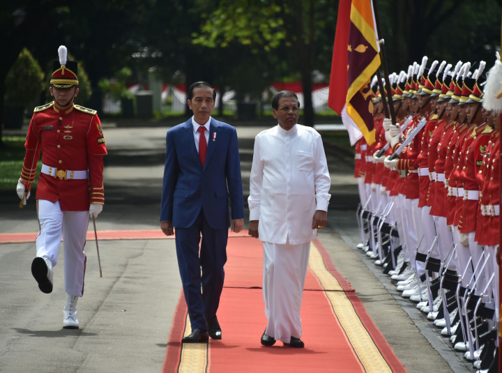 'Bhinneka Tunggal Ika' Sambut Presiden Sri Lanka