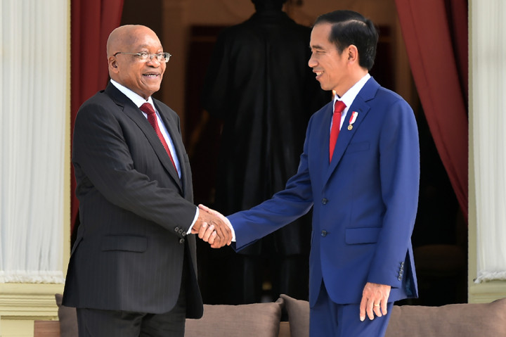 Jokowi dan Presiden Afsel Teken 3 MoU