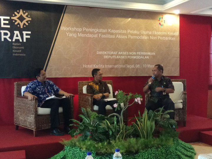 Bekraf Naikkan Kapasitas Pengusaha Ekonomi Kreatif di Tegal