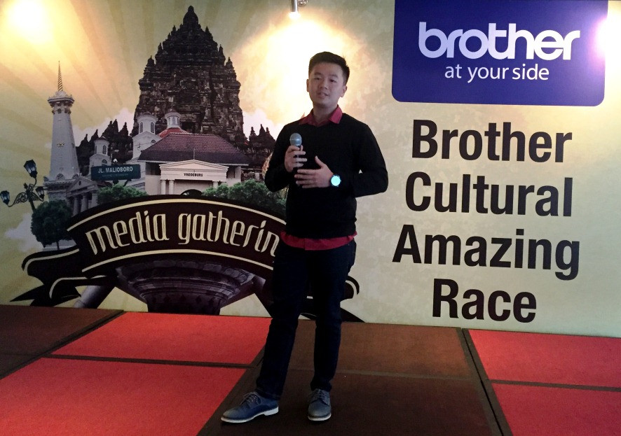 Digital Marketing and PR Eksekutif PT Brother Internasional Sales Indonesia Andre Arlis Chouwanto (Foto:Metrotvnews.com/Gervin Nathaniel Purba)