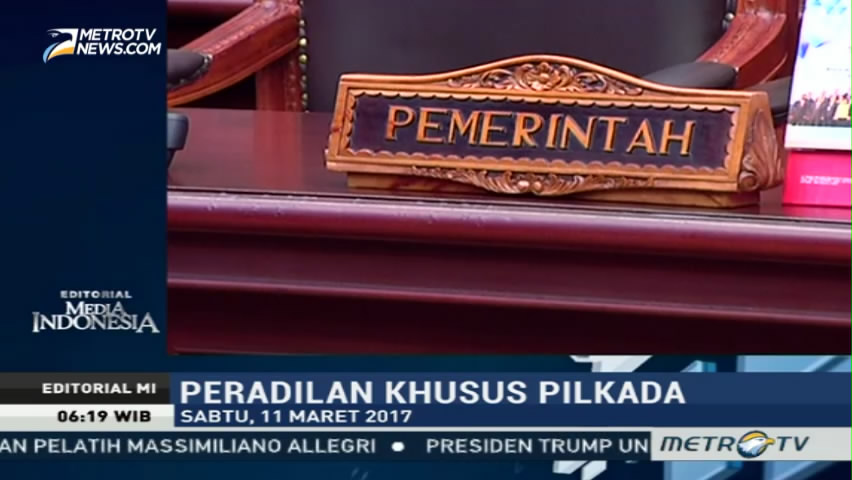 Peradilan Khusus Pilkada