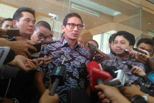Sandiaga: Kita Berdiri di Atas Semua Golongan