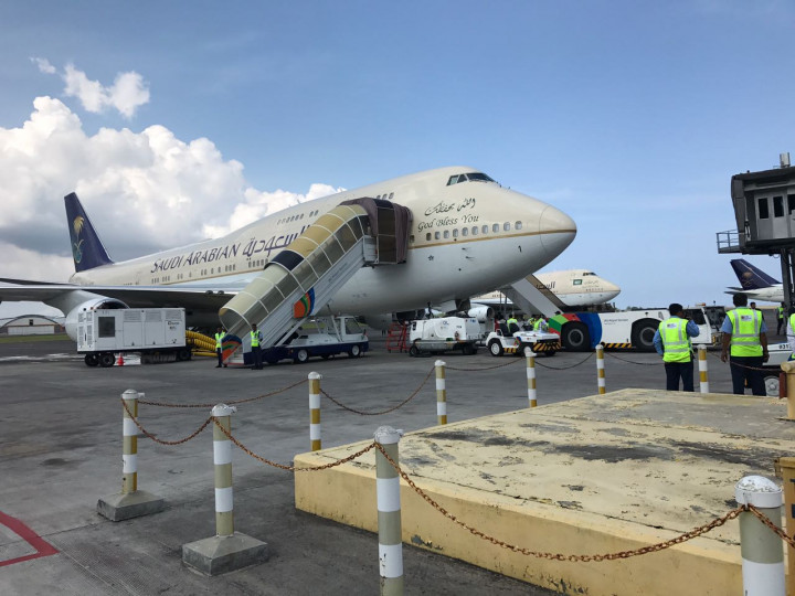 Tiga Pesawat Kerajaan Saudi Tinggalkan Bali