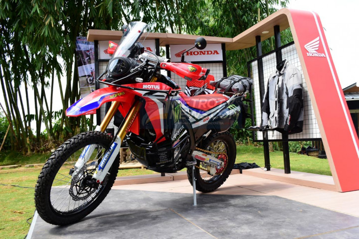 Ini Harga Aksesori Resmi CRF250Rally