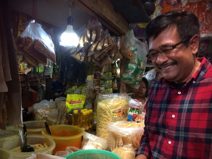 Djarot Janjikan Pembangunan Pasar Timbul Selesai 2017