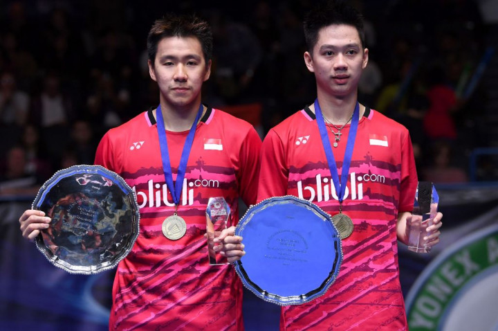 Marcus/Kevin Sejajar dengan Christian Hadinata dan Tjun Tjun