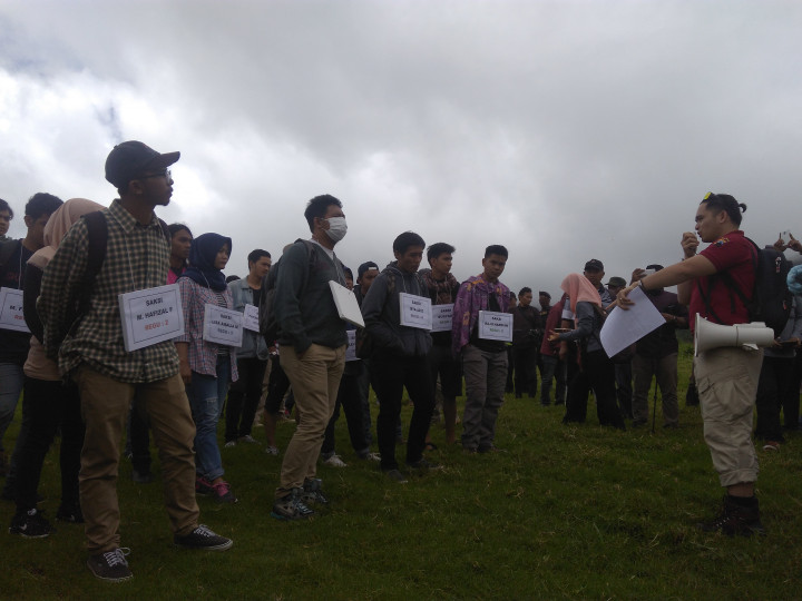 Rekonstruksi Diksar Mapala UII Dihentikan Selama Dua Jam