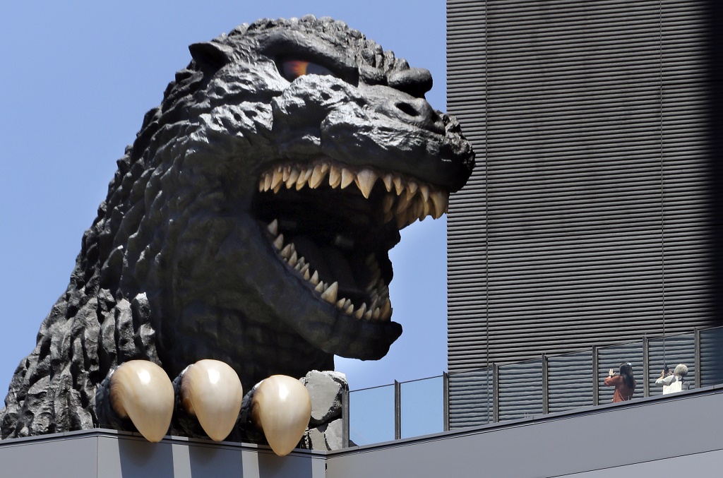 Toho akan membuat anime Godzilla. (AP Photo/Koji Sasahara)