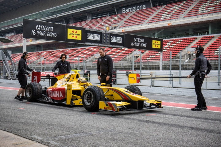 Sean Gelael Impresif saat Tes Pagi Hari Terakhir Tes Pramusim F2