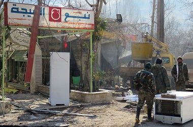 Bom Kedua Guncang Damaskus, Sejumlah Orang Tewas