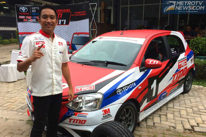 Demas Agil, Bikin Optimis TTI di Ajang Slalom