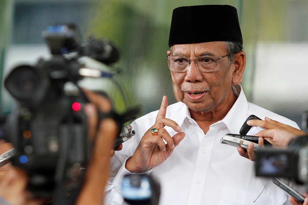 Kyai Haji Hasyim Muzadi. (Foto: ANTARA/Widodo S Jusuf)