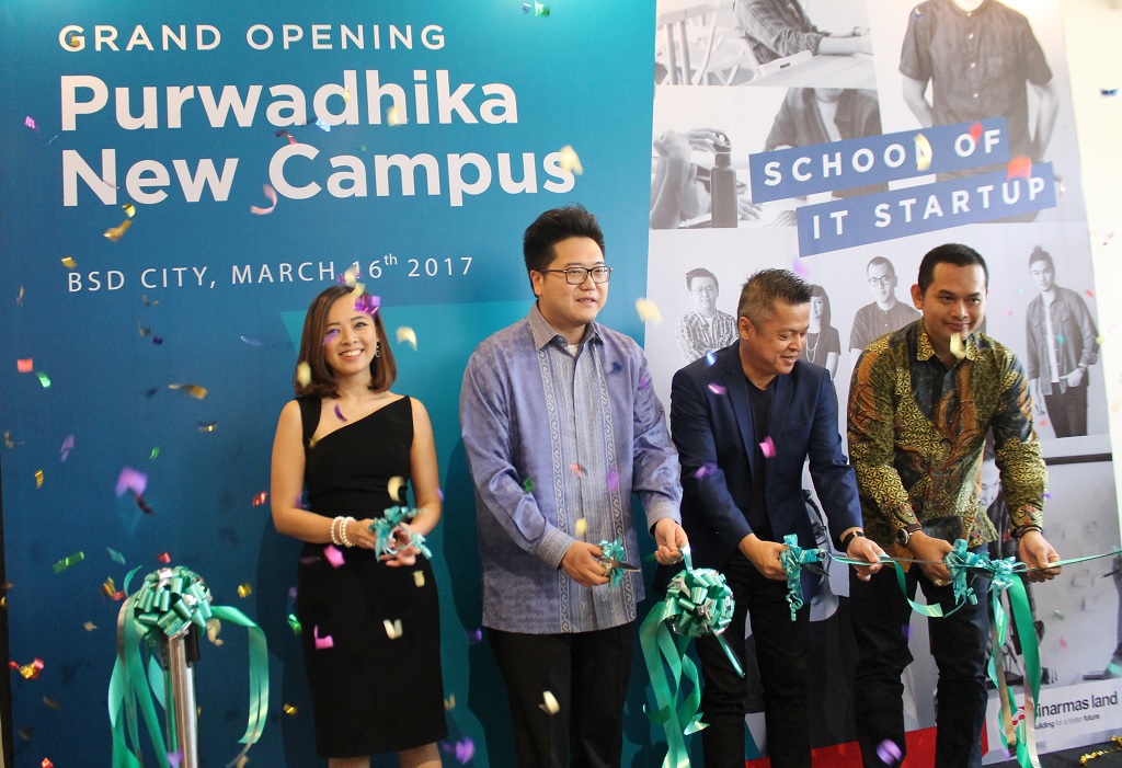 Peresmian peluncuran Purwadhika di BSD City.