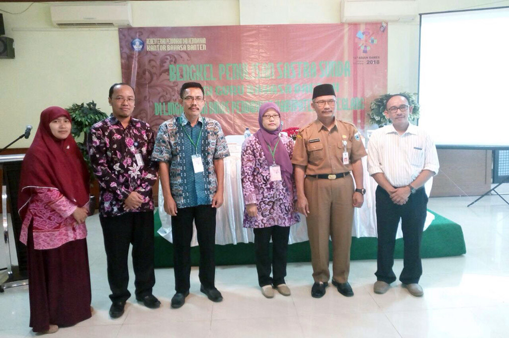 Kepala Kantor Bahasa Provinsi Banten Muhammad Luthfi Baihaqi -- MTVN/Batur Parisi