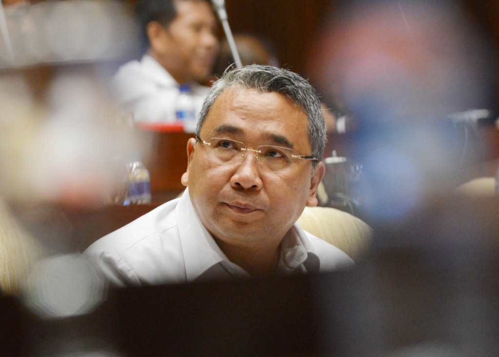 Menteri Desa, Pembangunan Daerah Tertinggal dan Transmigrasi (Mendes PDTT) Eko Putro Sandjojo.MI/M.Irfan.