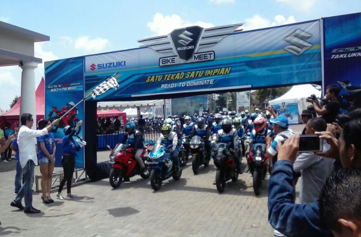 Suzuki Bike Meet 2017 Kuatkan Brand dan Kenalkan GSX-150 Series