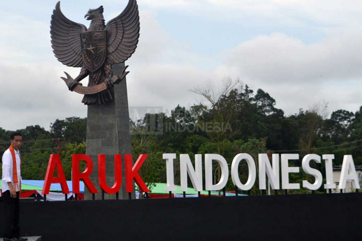 Presiden Resmikan PLBN Terpadu Aruk