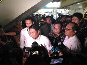 Sumarsono Tinjau Langsung Lokasi Jatuhnya Lift Blok M Square