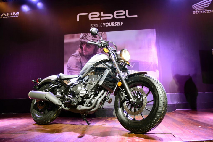 CMX500 Rebel Tak Akan Ganggu Big Bike Honda Lainnya