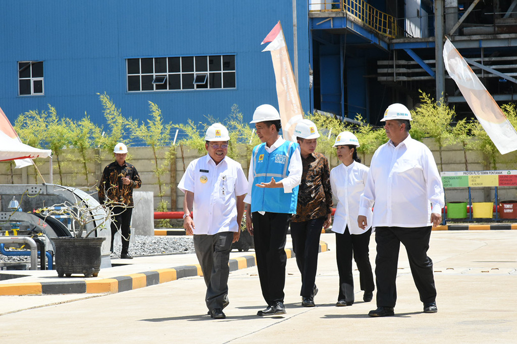 Jokowi Resmikan 8 PLTG 500 MW di Mempawah