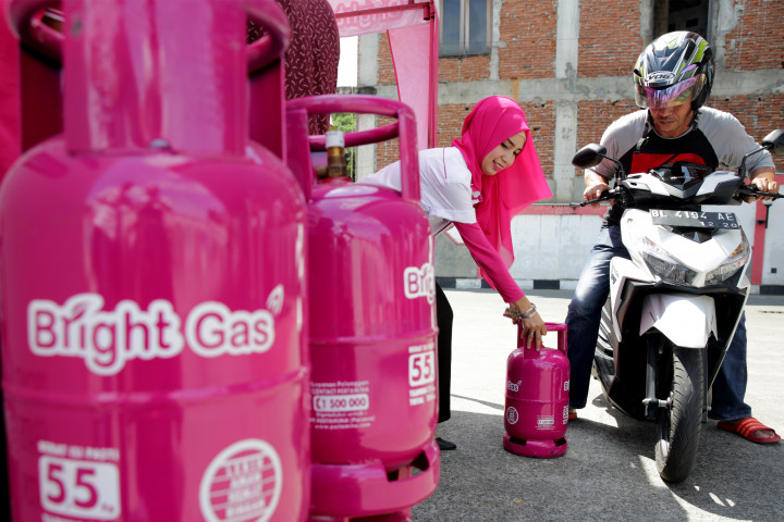 Pertamina Luncurkan Bright Gas 5,5 Kg di Batam