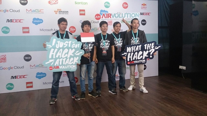 Alumni ITB Wakili Indonesia dalam AirAsia Hackathon Airvolution 2017