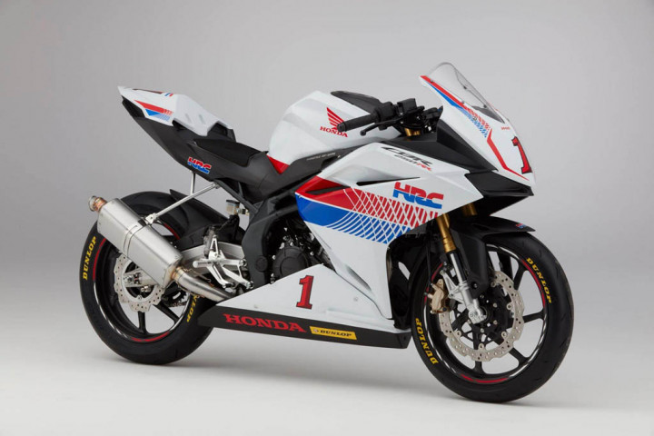 HRC Pamerkan All New Honda CBR250RR Garapannya