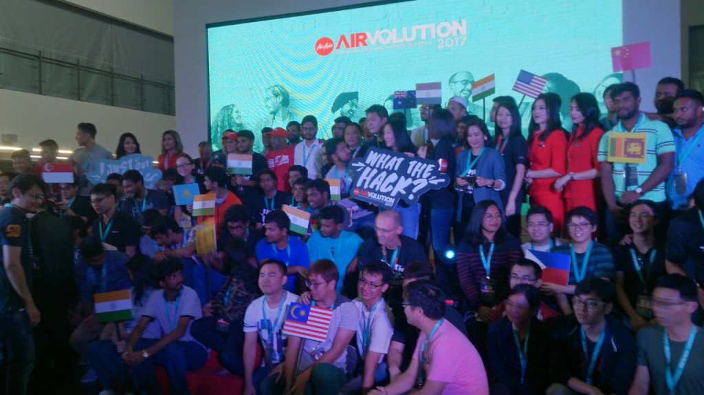 Suasana kompetisi hackaton AIRVOLUTION 2017