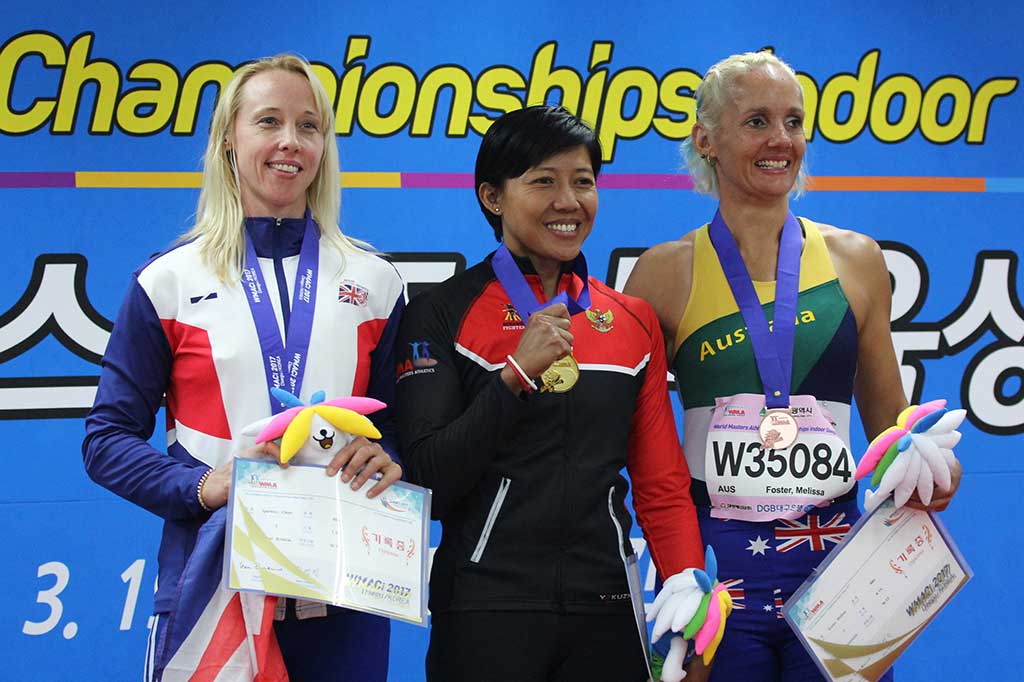 Dedeh Erawati Sumbang Emas di Kejuaraan Dunia Atletik Indoor 2017