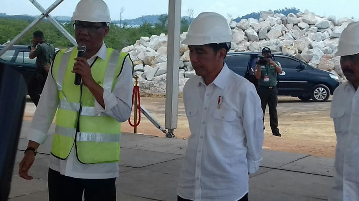 Jokowi ingin Waduk Sei Gong Batam Rampung 2018