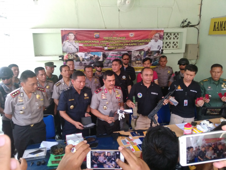 Polisi Sita Dua Senpi, Rumah dan Mobil Mewah Jaringan Narkoba