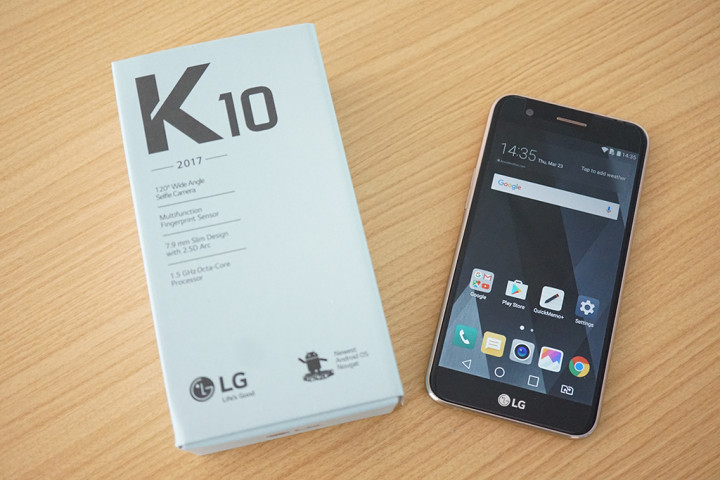 Eksklusif, Ini Penampakan LG K10 2017