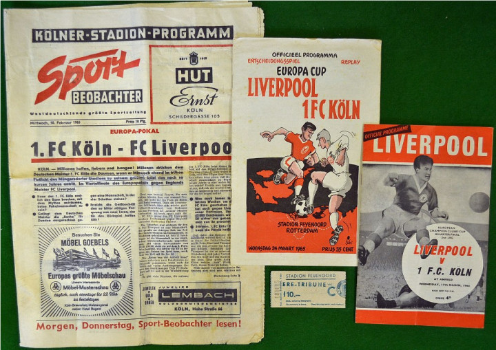 1965: Nasib Liverpool dan Koln Ditentukan Sekeping Koin